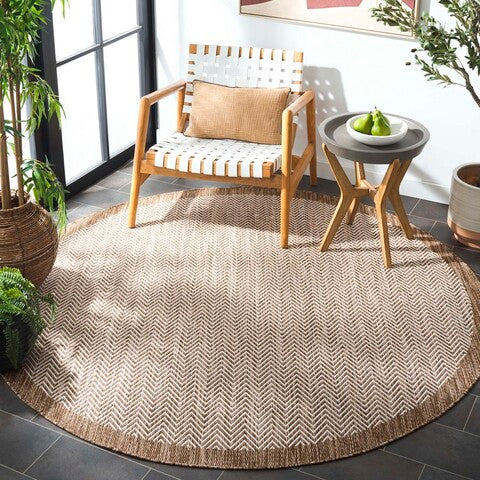 Safavieh Clearance Beach House BHS408T Brown Rug