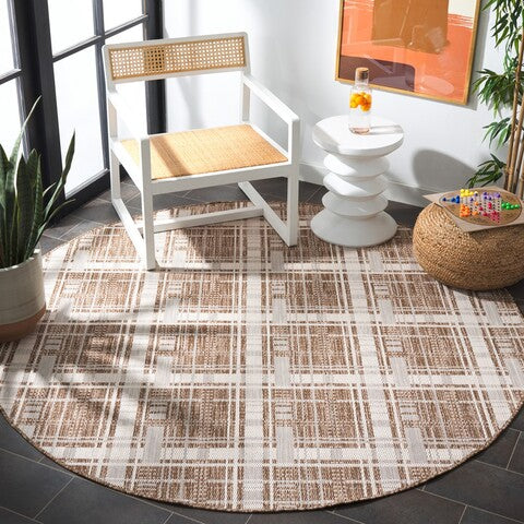 Safavieh Clearance Beach House BHS412T Brown Rug