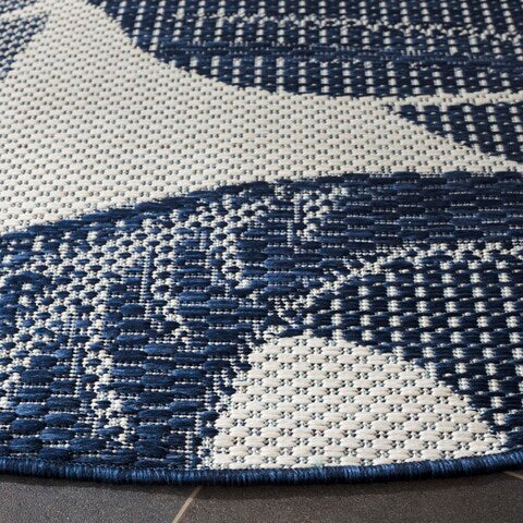 Safavieh Clearance Beach House BHS422N Navy Rug