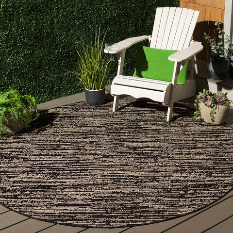 Safavieh Clearance Beach House BHS424Z Black Rug