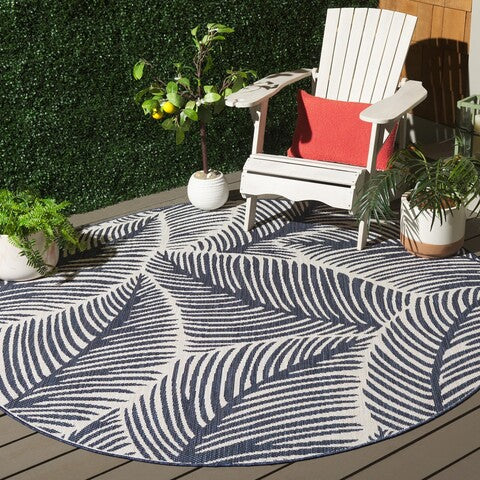 Safavieh Clearance Beach House BHS426N Navy Rug