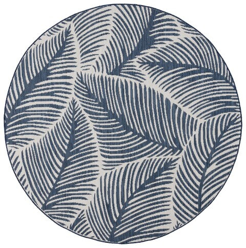 Safavieh Clearance Beach House BHS426N Navy Rug