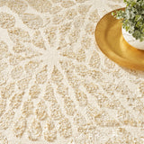 nourison ambiance ami02 ivory gold rug
