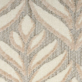 nourison aloha alh35 ivory grey rug