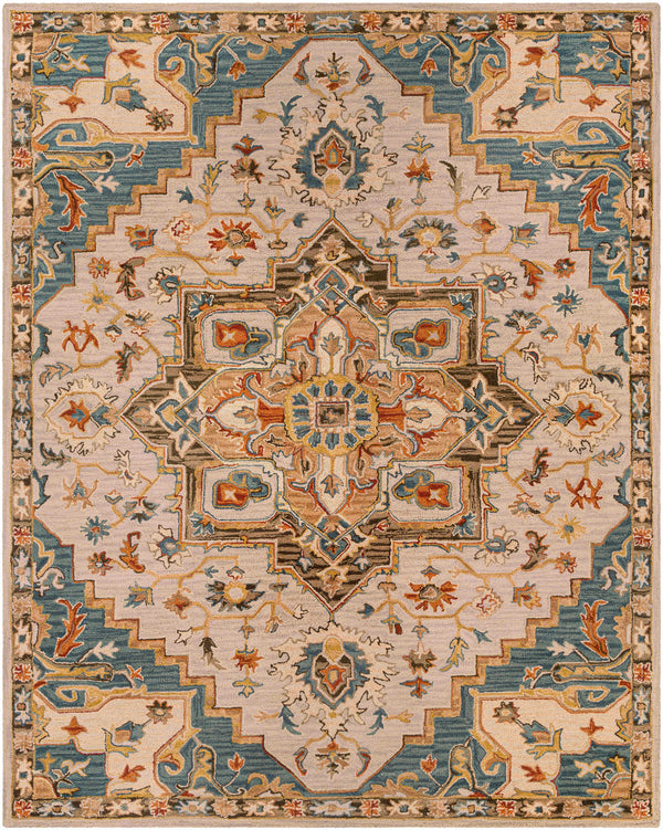 Hauteloom Birtley BIRT Camel Hand Tufted Wool Rug