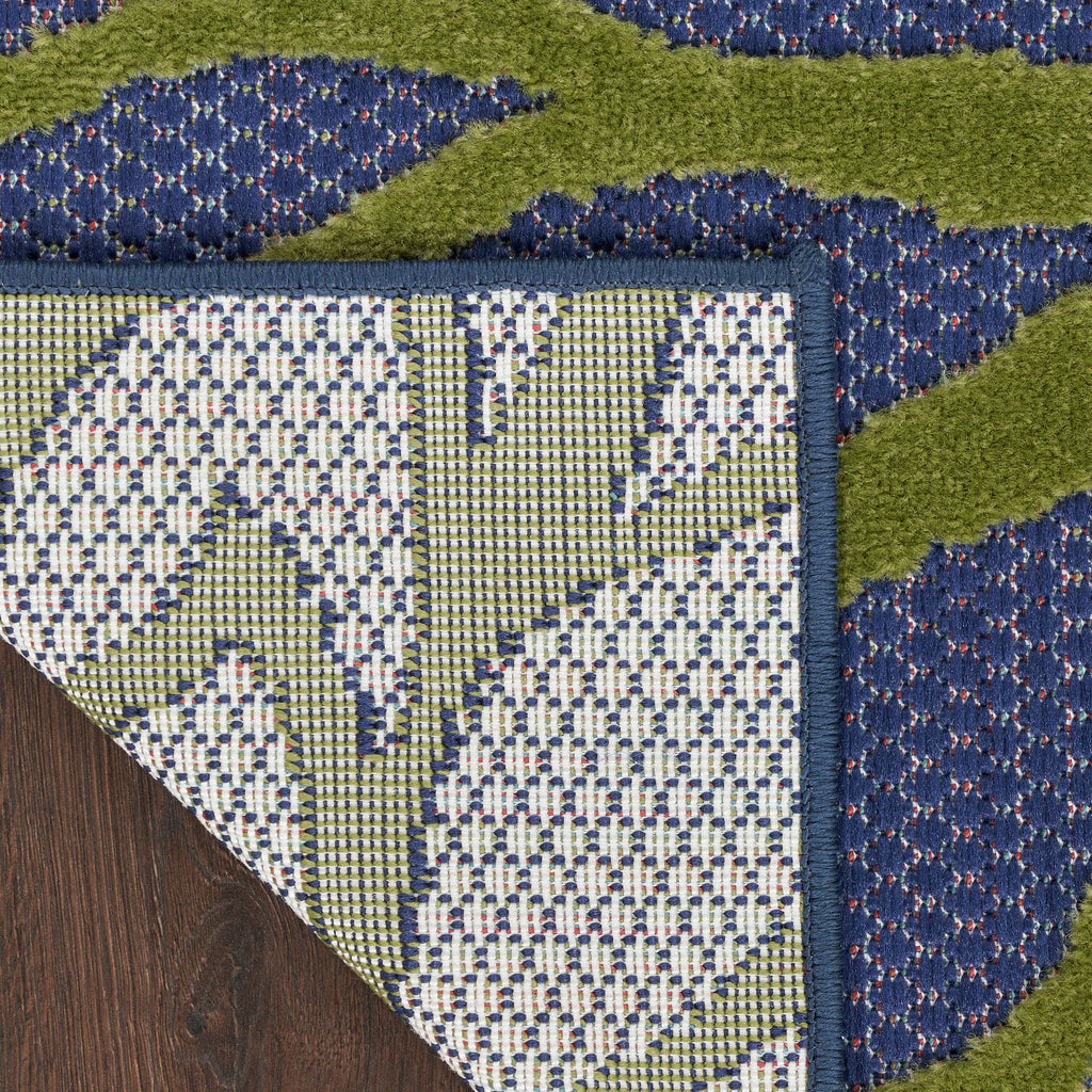 nourison aloha alh05 navy multicolor rug