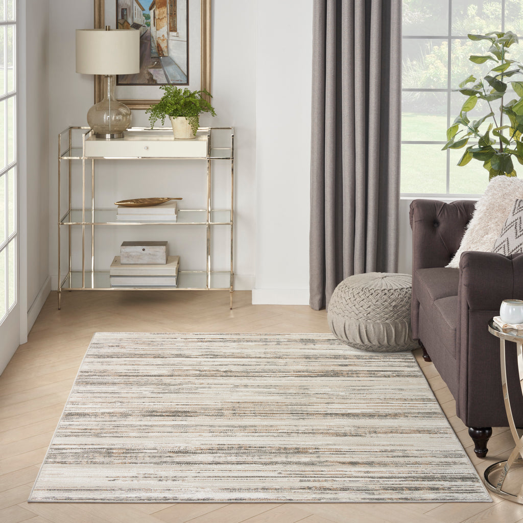 nourison serenity home srh03 ivory beige rug