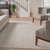 nourison andes and04 ivory grey rug