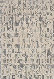 nourison silk shadows sha19 ivory grey rug