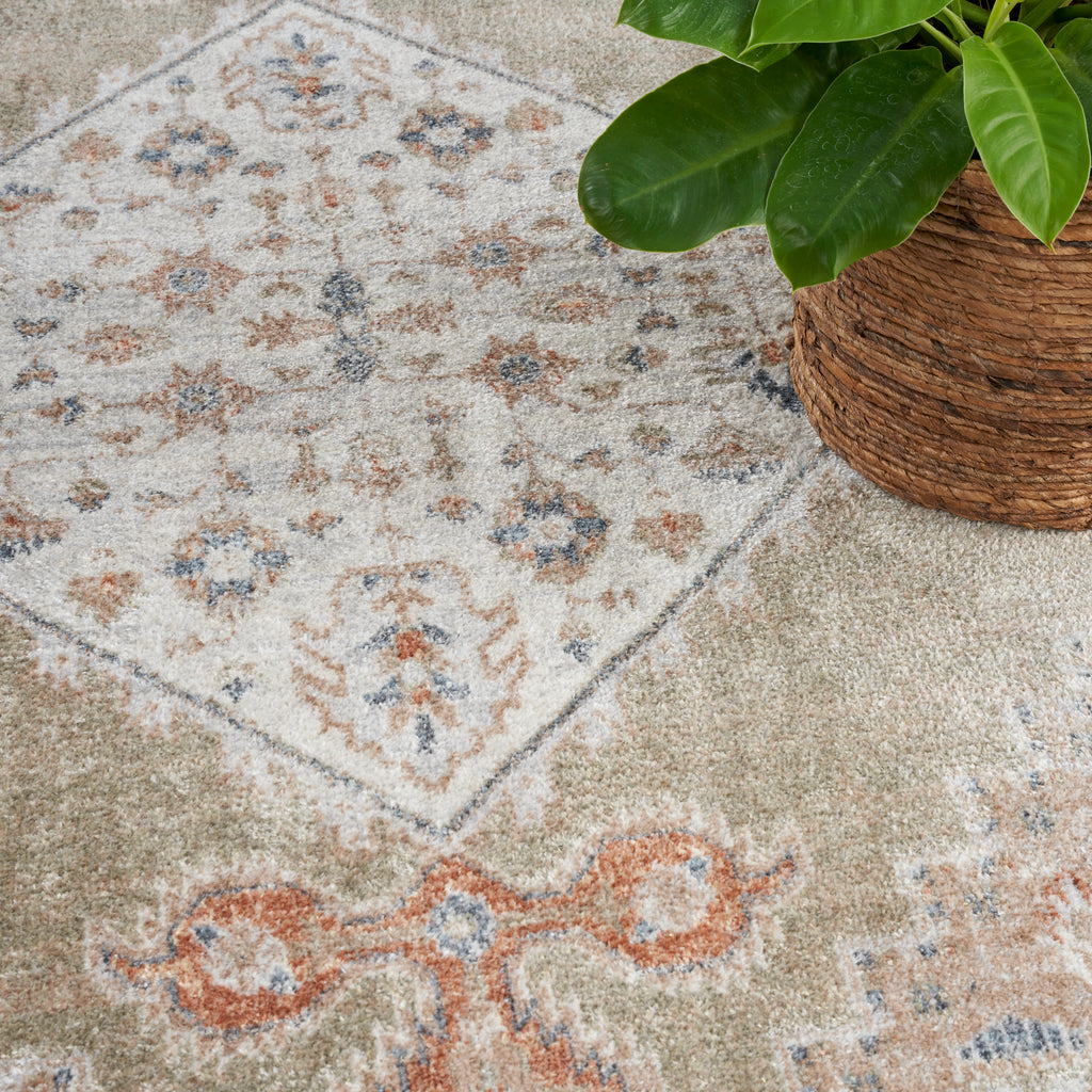 nourison astra machine washable asw11 sage multicolor rug