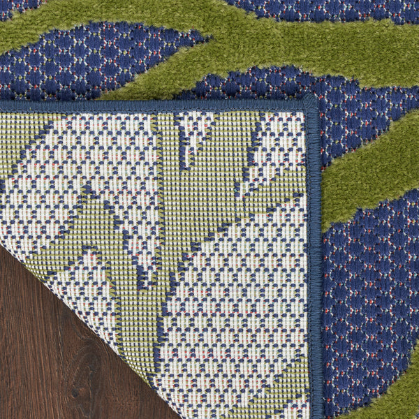 nourison aloha alh05 navy multicolor rug