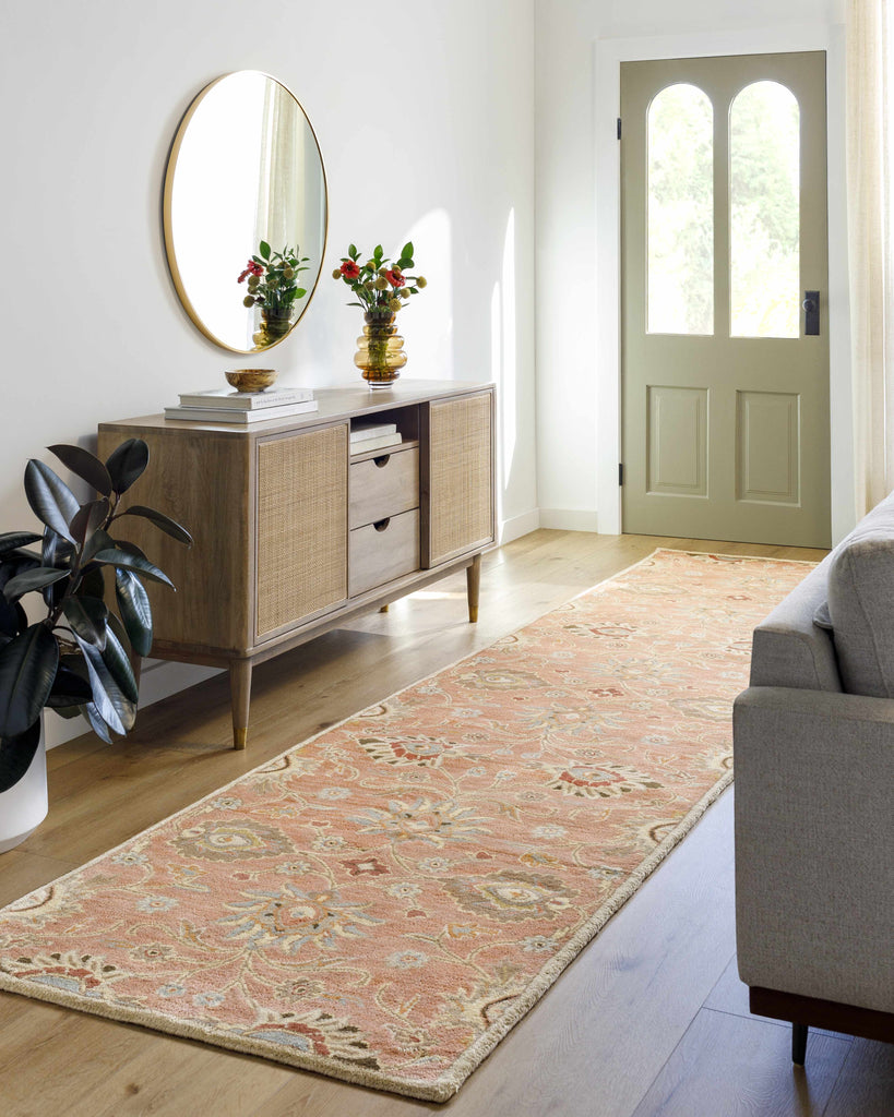 Hauteloom Black BLCEZ Denim Hand Tufted Wool Rug