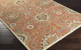 Hauteloom Black BLCEZ Denim Hand Tufted Wool Rug