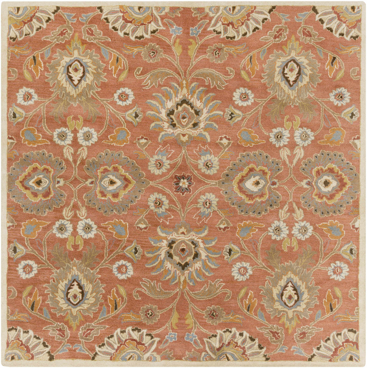 Hauteloom Black BLCEZ Denim Hand Tufted Wool Rug