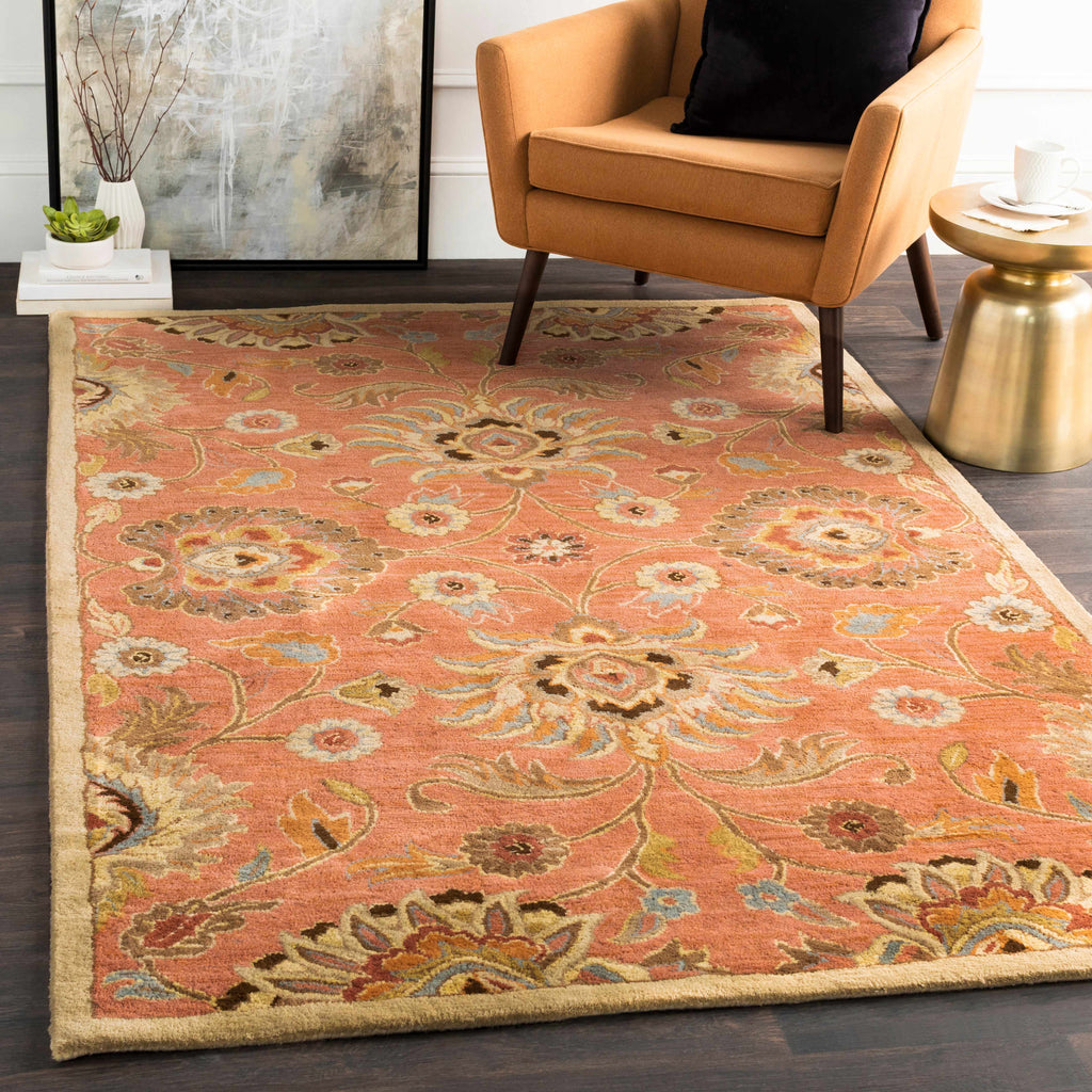 Hauteloom Black BLCEZ Denim Hand Tufted Wool Rug