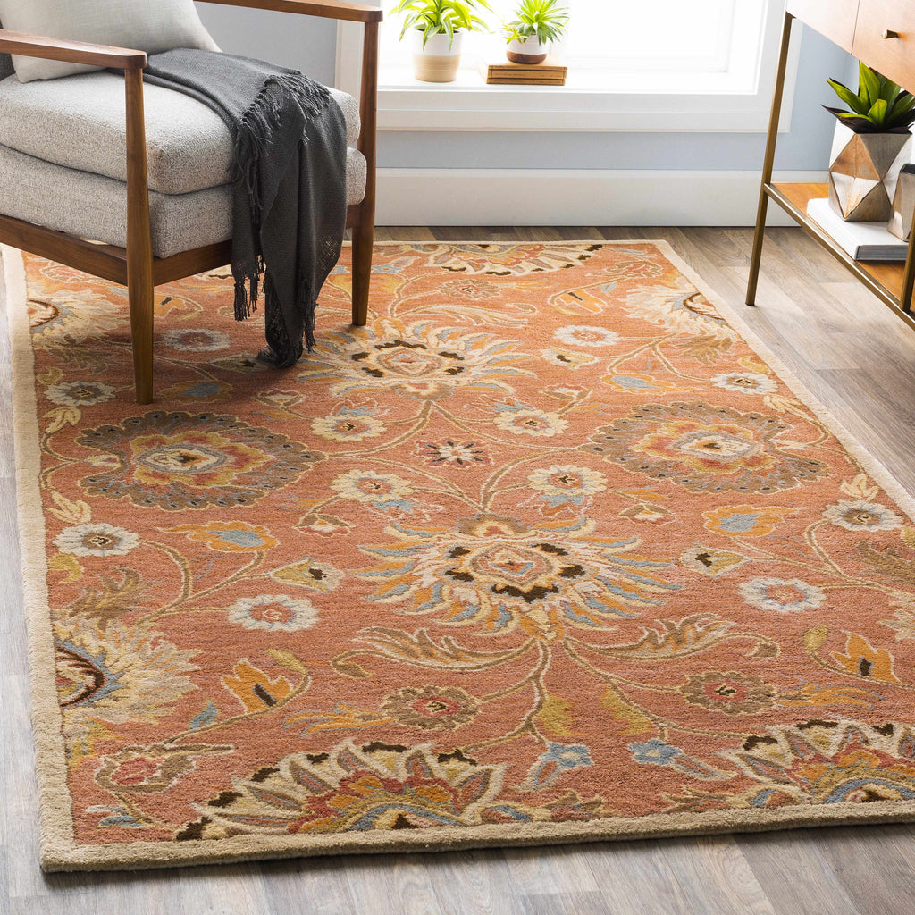 Hauteloom Black BLCEZ Denim Hand Tufted Wool Rug