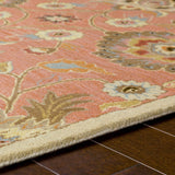 Hauteloom Black BLCEZ Denim Hand Tufted Wool Rug