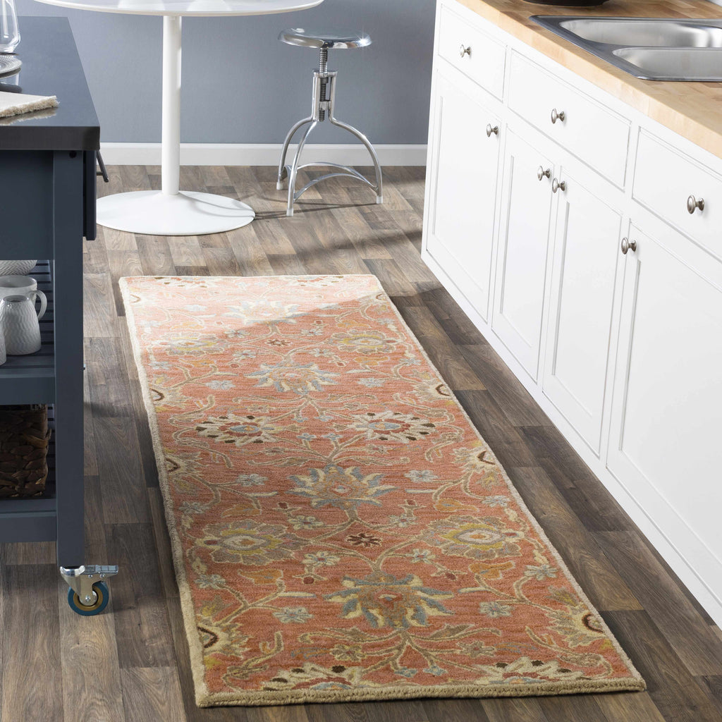 Hauteloom Black BLCEZ Denim Hand Tufted Wool Rug
