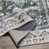 Hauteloom Blackstonedge BLCJY Black Machine Made Polyester Rug