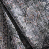Hauteloom Blackstonedge BLCJY Black Machine Made Polyester Rug