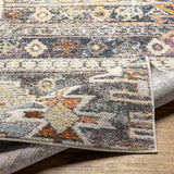 Hauteloom Blackmoorfoot BLCKM Blue Machine Made Polypropylene Rug