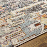 Hauteloom Blackmoorfoot BLCKM Blue Machine Made Polypropylene Rug