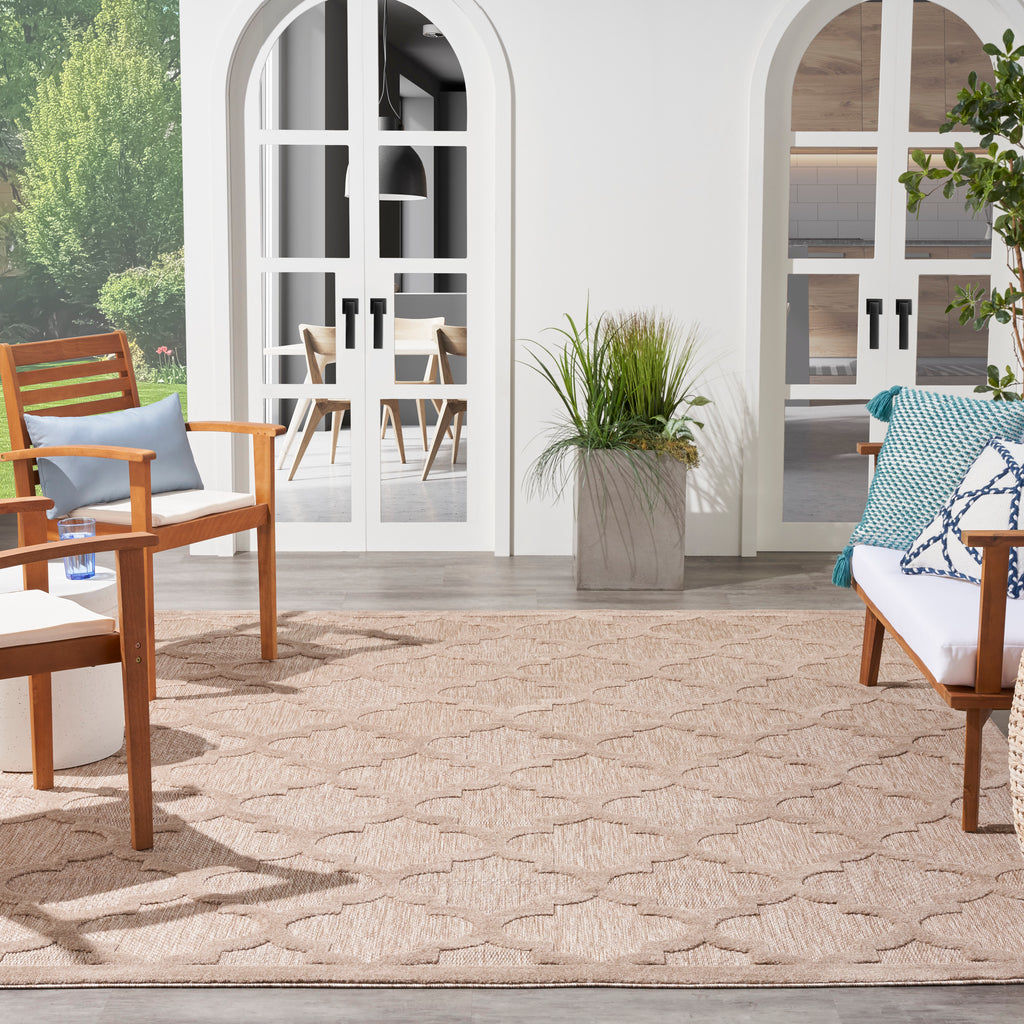 nourison easy care nes01 natural beige rug
