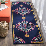 safavieh clearance bellagio blg605c navy blue rug