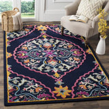 safavieh clearance bellagio blg605c navy blue rug