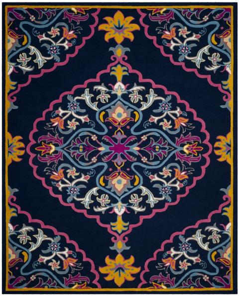safavieh clearance bellagio blg605c navy blue rug
