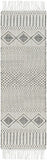 Hauteloom Blakeview BLKV Black Woven/Flatwoven NZ Wool Rug