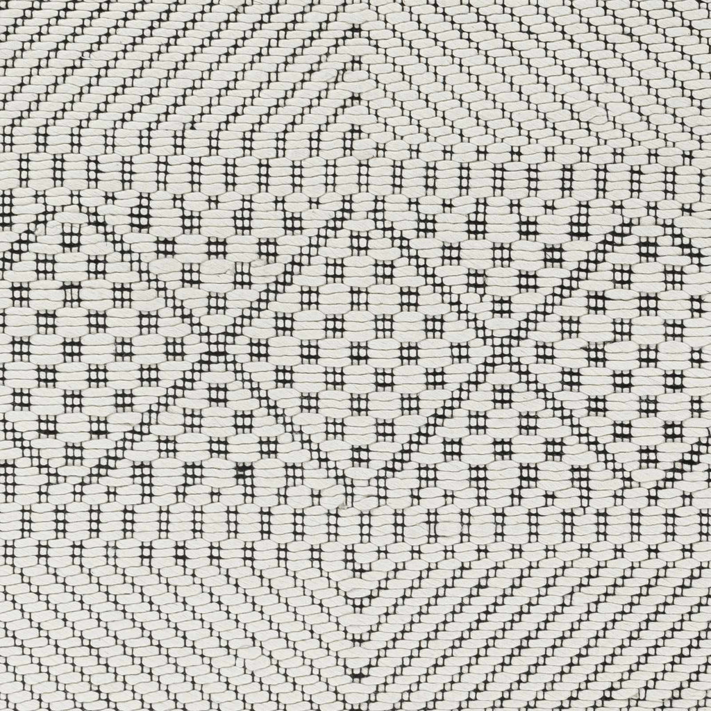 Hauteloom Blakeview BLKV Black Woven/Flatwoven NZ Wool Rug