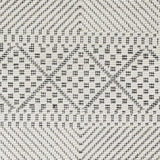 Hauteloom Blakeview BLKV Black Woven/Flatwoven NZ Wool Rug