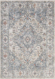 Hauteloom Billings BLLLQ Light Gray Machine Made Polypropylene Rug