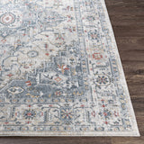 Hauteloom Billings BLLLQ Light Gray Machine Made Polypropylene Rug