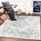 Hauteloom Billings BLLLQ Light Gray Machine Made Polypropylene Rug