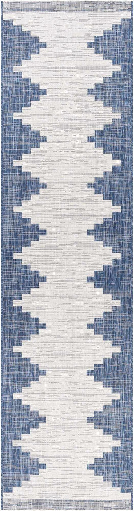 Hauteloom Billinghay BLLWR Navy Machine Made Polypropylene Rug