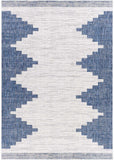 Hauteloom Billinghay BLLWR Navy Machine Made Polypropylene Rug