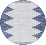 Hauteloom Billinghay BLLWR Navy Machine Made Polypropylene Rug