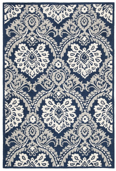safavieh clearance blossom blm106b navy rug