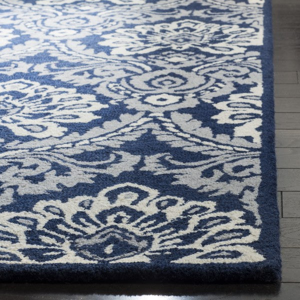 safavieh clearance blossom blm106b navy rug
