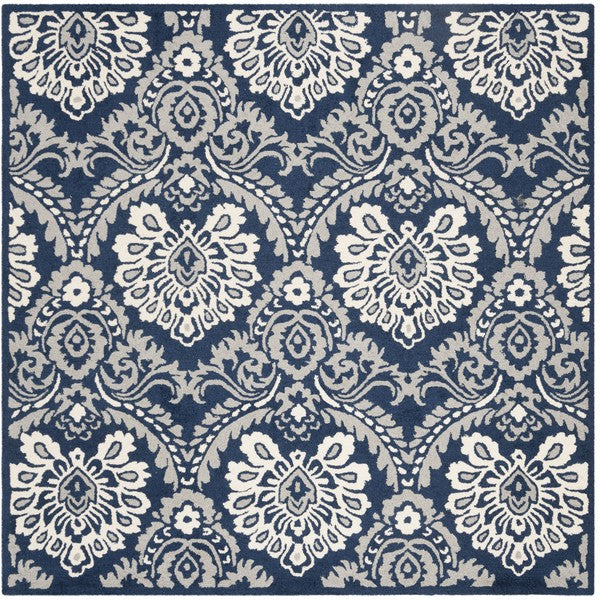 safavieh clearance blossom blm106b navy rug