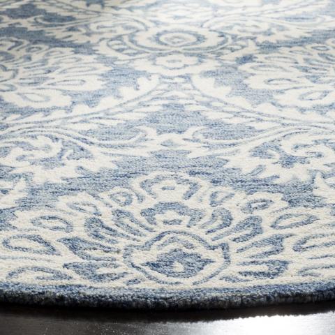 safavieh clearance blossom blm106m blue rug