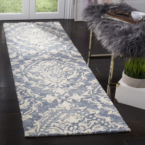 safavieh clearance blossom blm107b blue rug