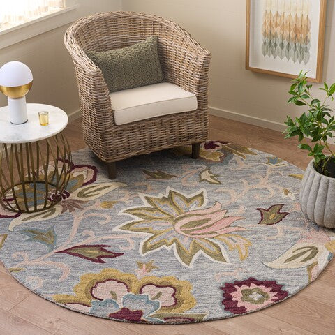 safavieh clearance blossom blm117f grey rug