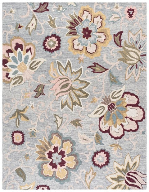 safavieh clearance blossom blm117f grey rug