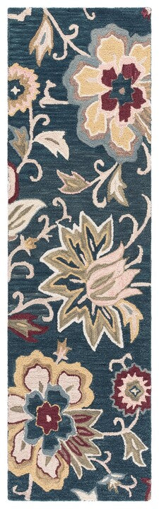 safavieh clearance blossom blm117n navy rug