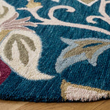 safavieh clearance blossom blm117n navy rug