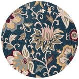 safavieh clearance blossom blm117n navy rug