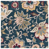 safavieh clearance blossom blm117n navy rug